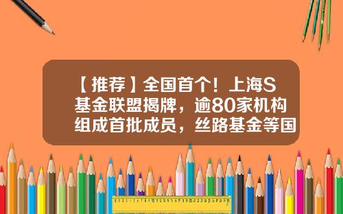 【推荐】全国首个!上海S基金联盟揭牌,逾80家机构组成首批成员,丝路基金等国家级母基金在列-丝路基金