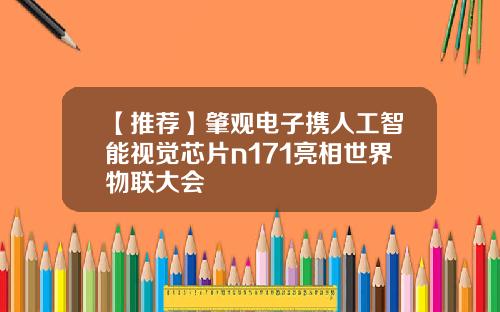 【推荐】肇观电子携人工智能视觉芯片n171亮相世界物联大会