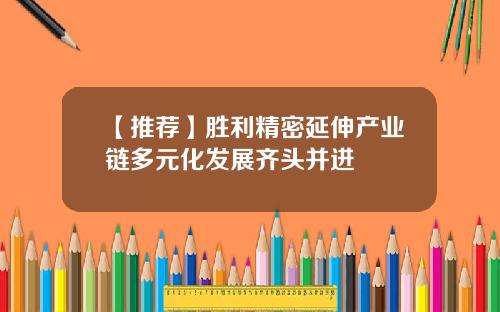 【推荐】胜利精密延伸产业链多元化发展齐头并进