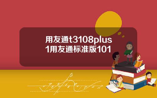用友通t3108plus1用友通标准版101