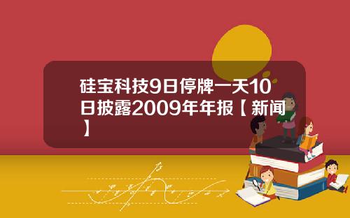 硅宝科技9日停牌一天10日披露2009年年报【新闻】