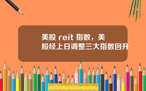 美股 reit 指数,美股经上日调整三大指数回升