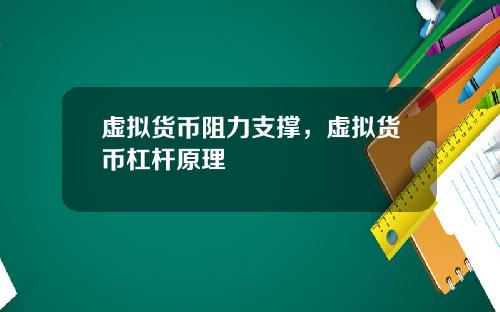 虚拟货币阻力支撑,虚拟货币杠杆原理
