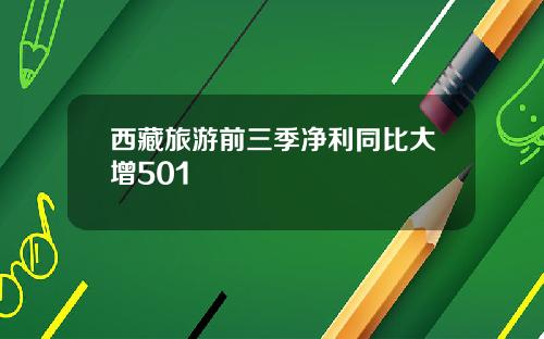 西藏旅游前三季净利同比大增501