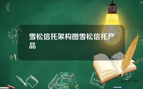 雪松信托架构图雪松信托产品