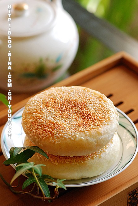 芝麻馅发面千层饼怎么做？_美食