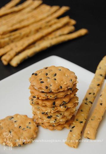 芝麻苏打饼干怎么做？